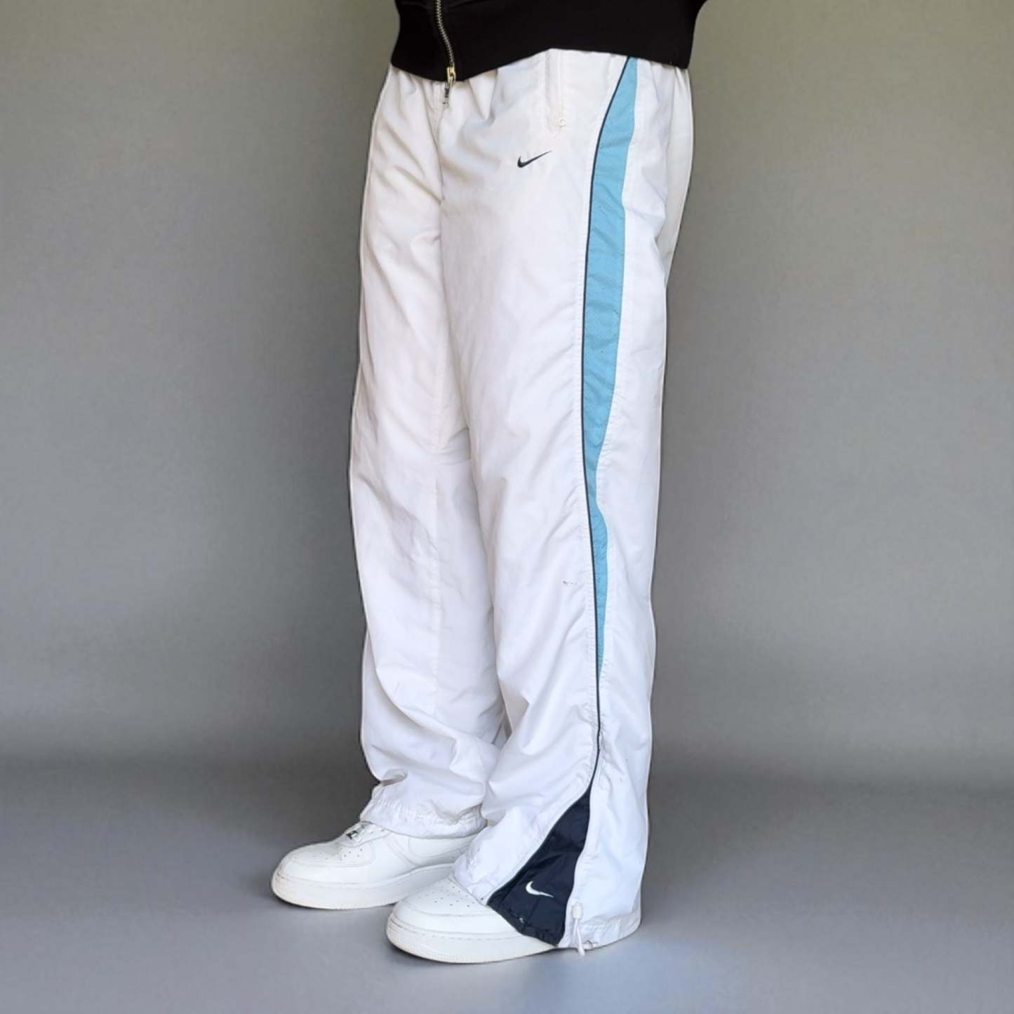 SUPER RARE 2000s Trackpants White-Kikonat