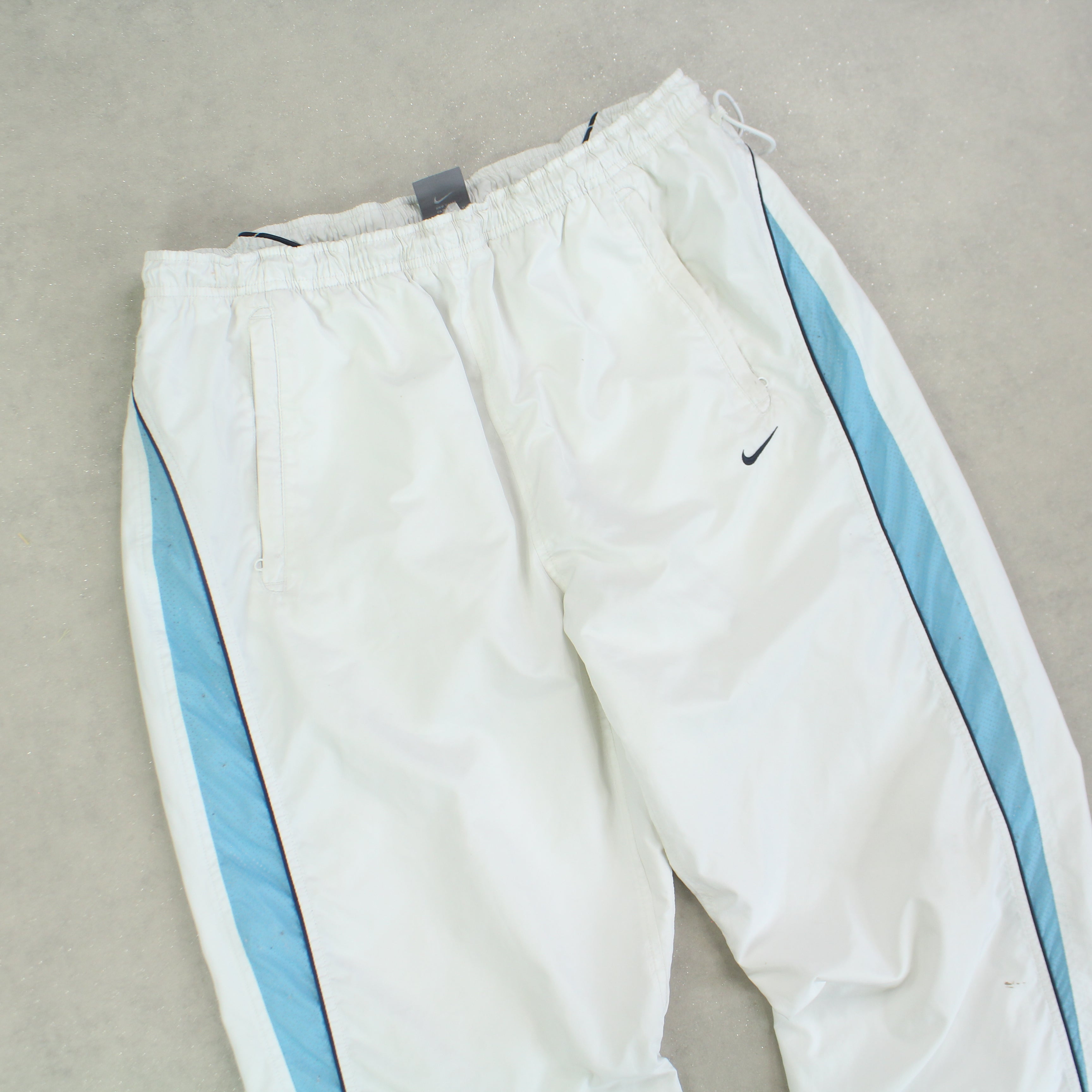 SUPER RARE 2000s Trackpants White-Kikonat