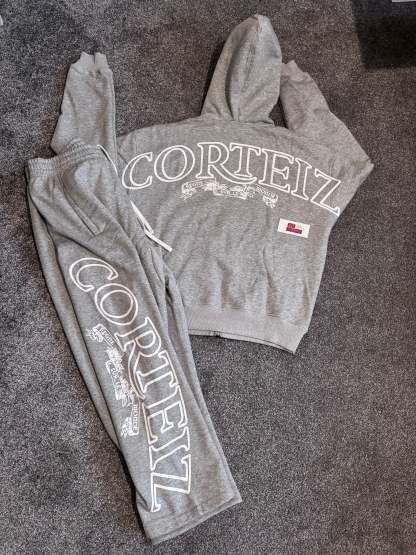 CRTZ grey superior royale tracksuit-Kikonat