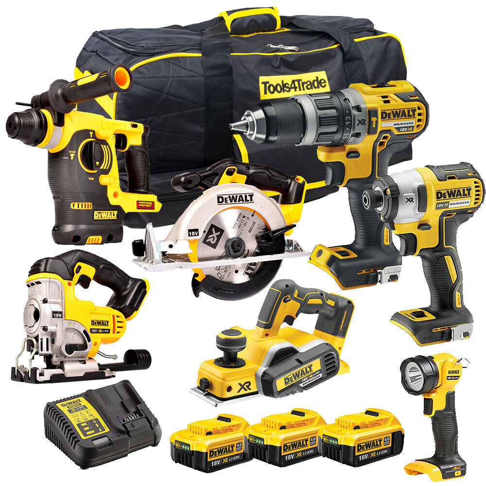 18v XR Li-Ion 7 Piece Pack 3 X 4Ah Batteries Charger DEW-KIT-2-Kikonat