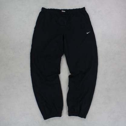RARE 2000s Trackpants Black-Kikonat