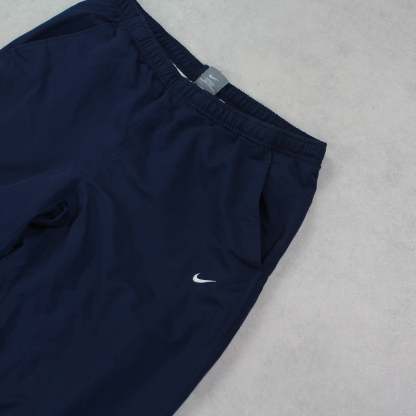 2000s Trackpants Navy-Kikonat