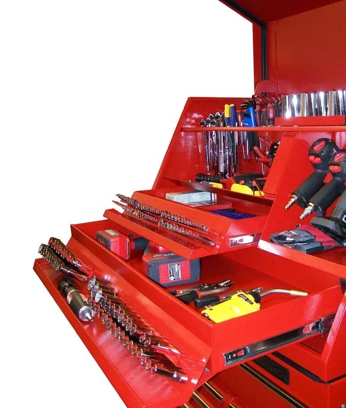 EXTREME TOOLS 41" DELUXE PORTABLE WORKSTATION & ROLLER CABINET SET-Kikonat