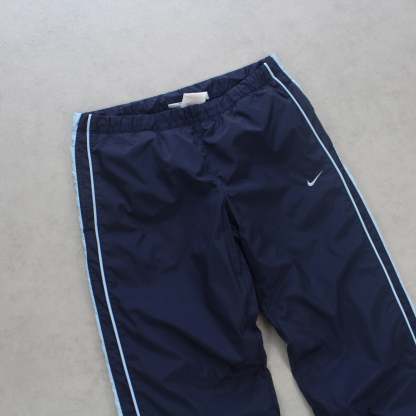 RARE 2000s Trackpants Navy-Kikonat