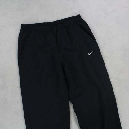 RARE 2000s Trackpants Black-Kikonat