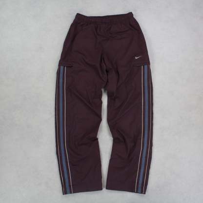 RARE 2000s Trackpants Burgundy-Kikonat