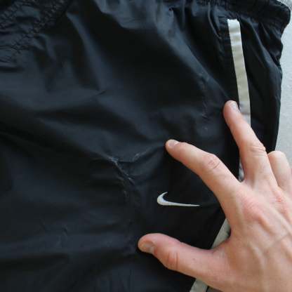 SUPER RARE 2000s Air Max Trackpants Black-Kikonat
