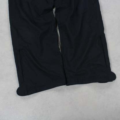 RARE 2000s Baggy Trackpants Black-Kikonat