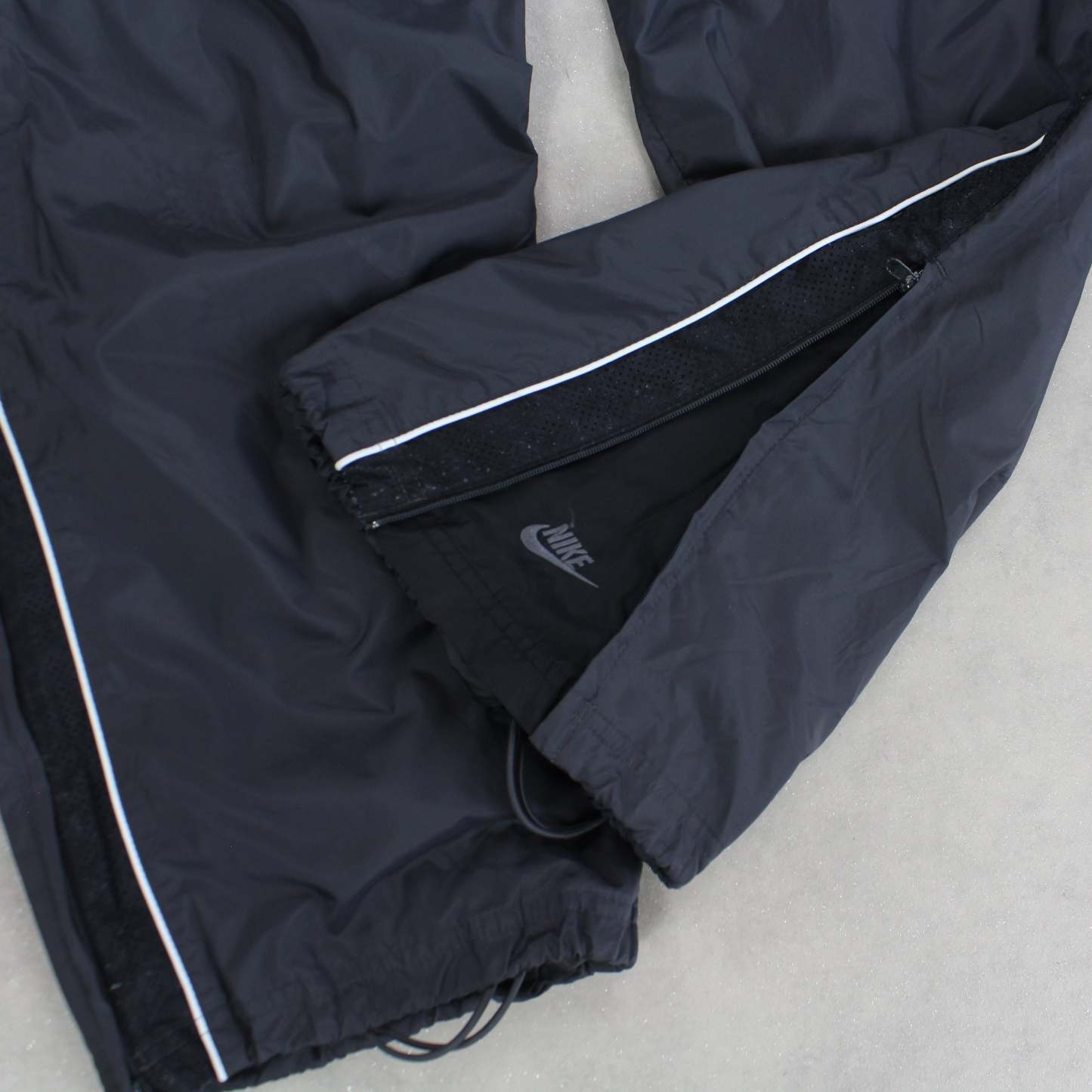 SUPER RARE 00s Baggy Trackpants Grey-Kikonat