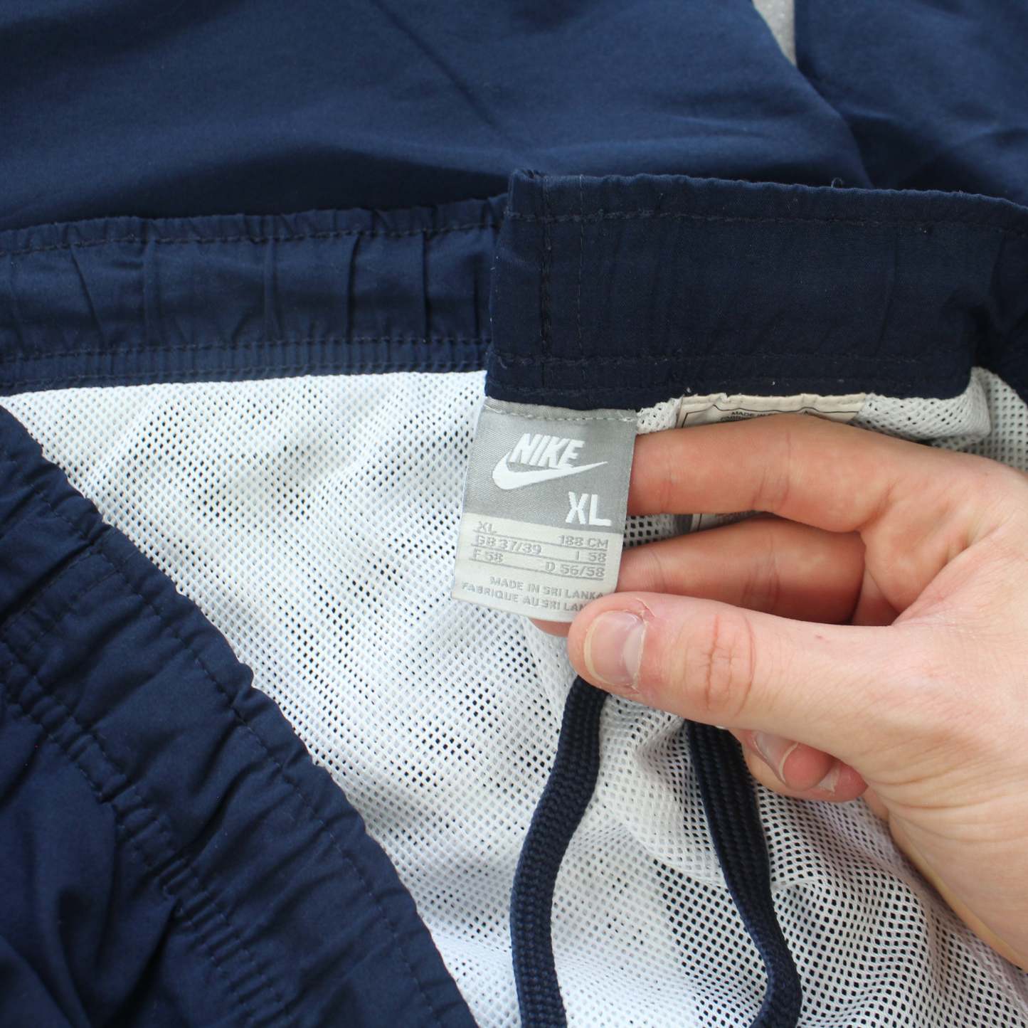 RARE 2000s Trackpants Navy-Kikonat