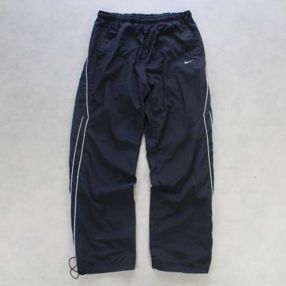 RARE 2000s Trackpants Black-Kikonat