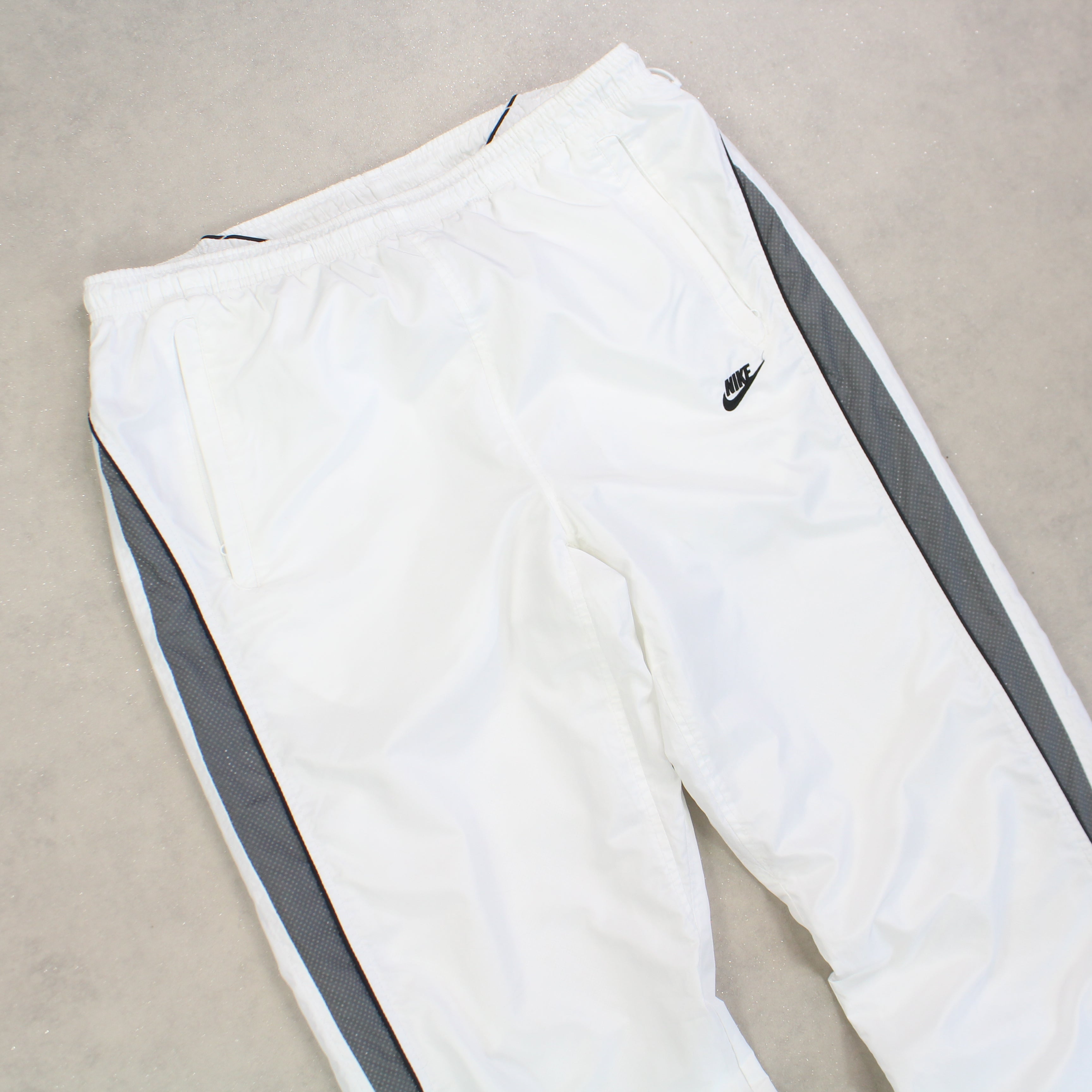 SUPER RARE 2000s Trackpants White-Kikonat