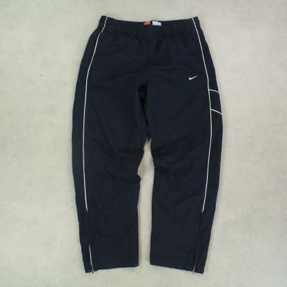 RARE 2000s Baggy Trackpants Navy-Kikonat