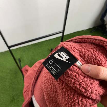 00s Reversible Fleece Coat Jacket Pink-Kikonat