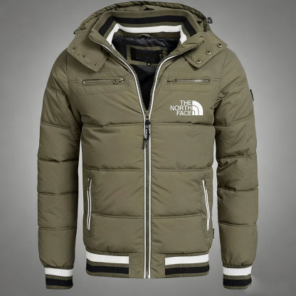 Men's Waterproof Windproof Down Jacket-Kikonat