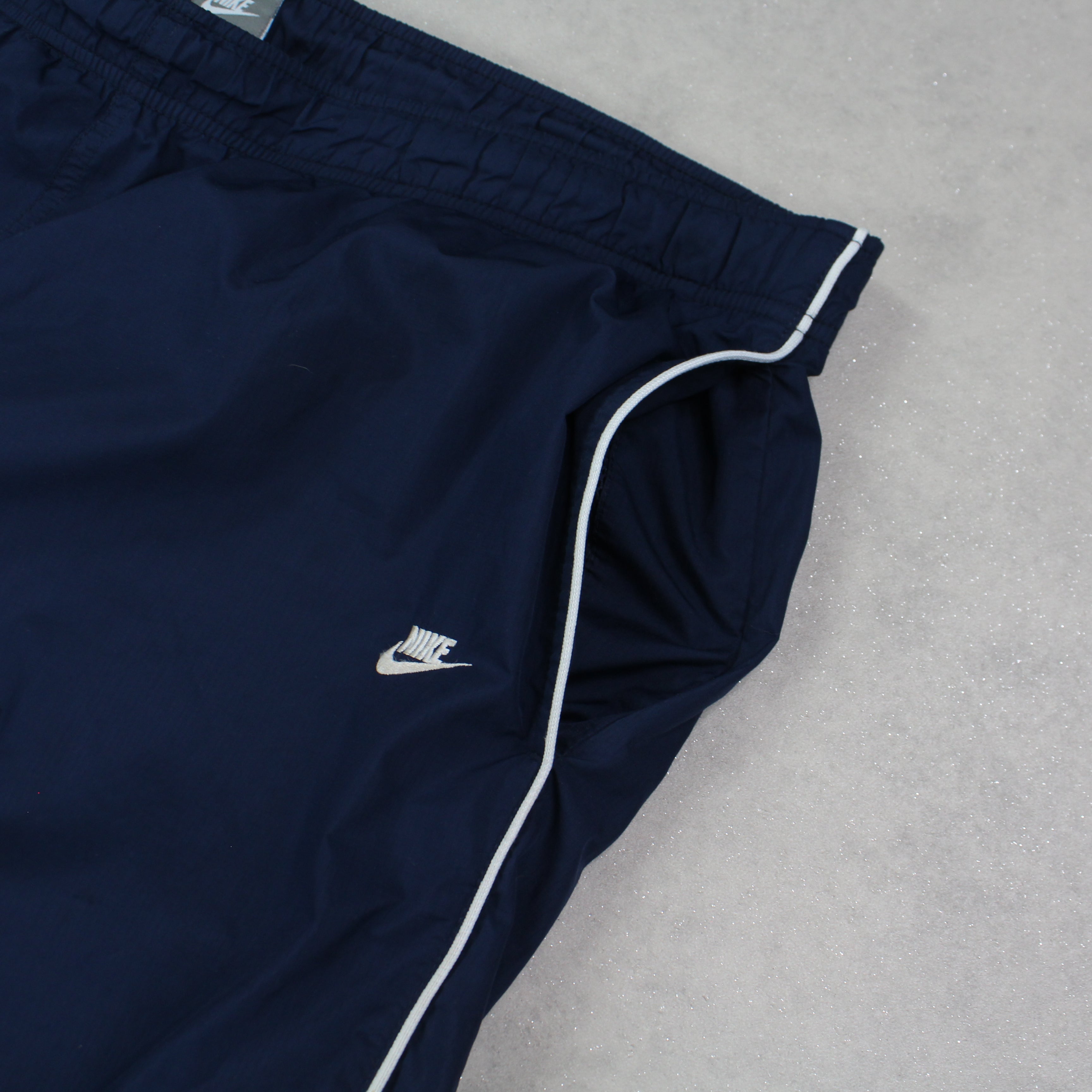 RARE 2000s Baggy Trackpants Navy-Kikonat