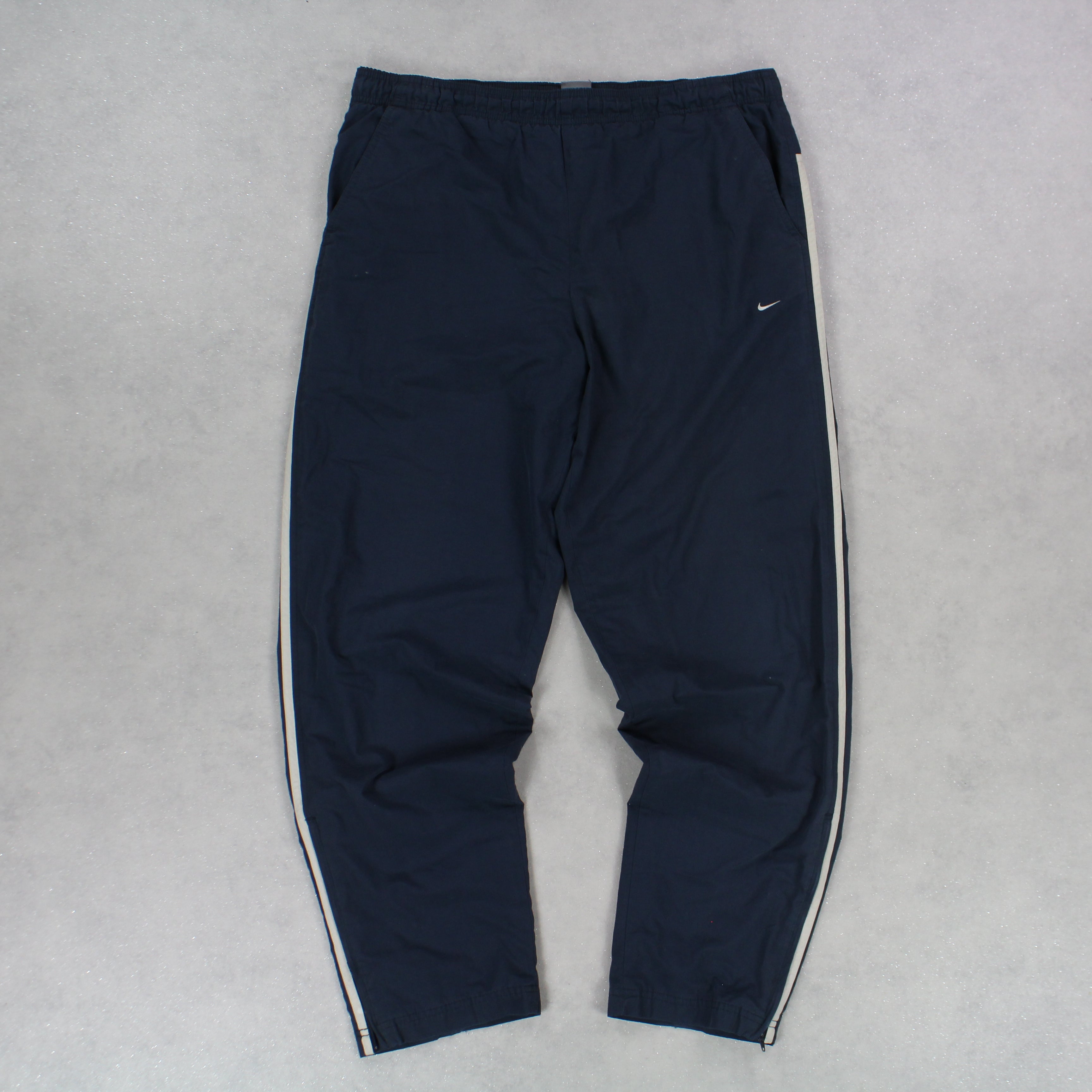 RARE 2000s Trackpants Navy-Kikonat