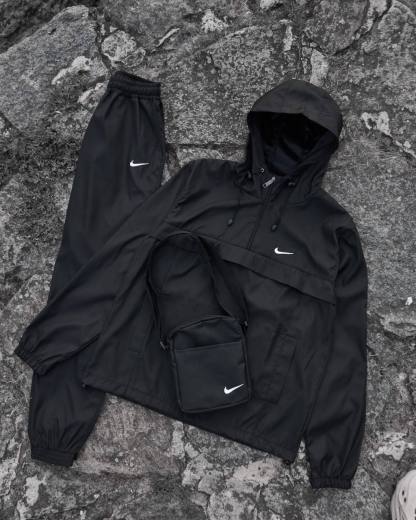 Men’s Windbreaker Tracksuit With Crossbody Bag