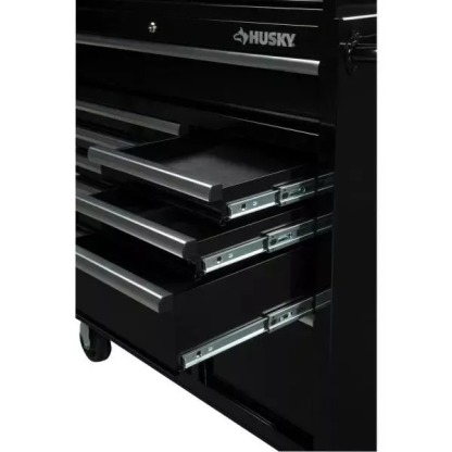 41 IN. 10-DRAWER ROLLER CABINET TOOL CHEST IN BLACK-Kikonat