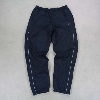 RARE 2000s Trackpants Navy-Kikonat