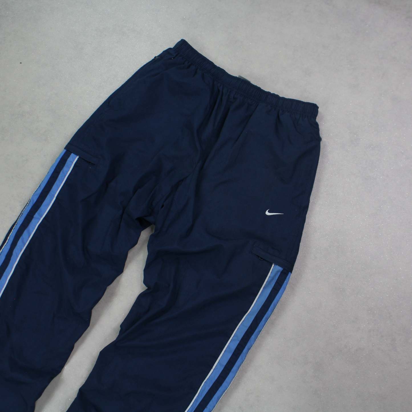RARE 2000s Trackpants Navy-Kikonat