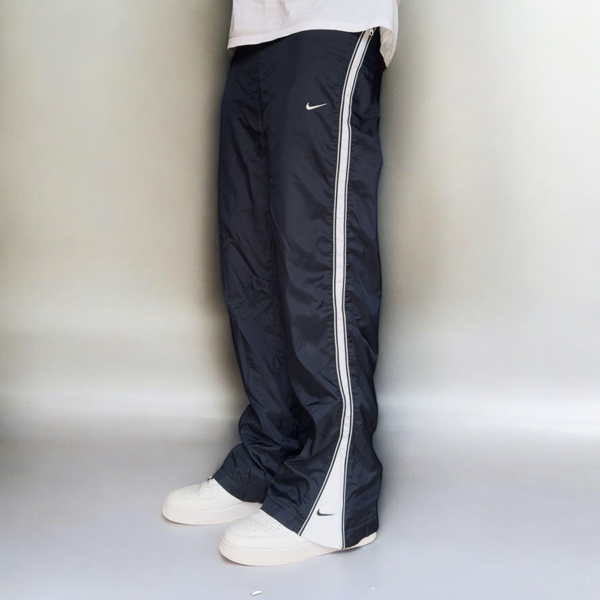 SUPER RARE 00s Trackpants Navy-Kikonat
