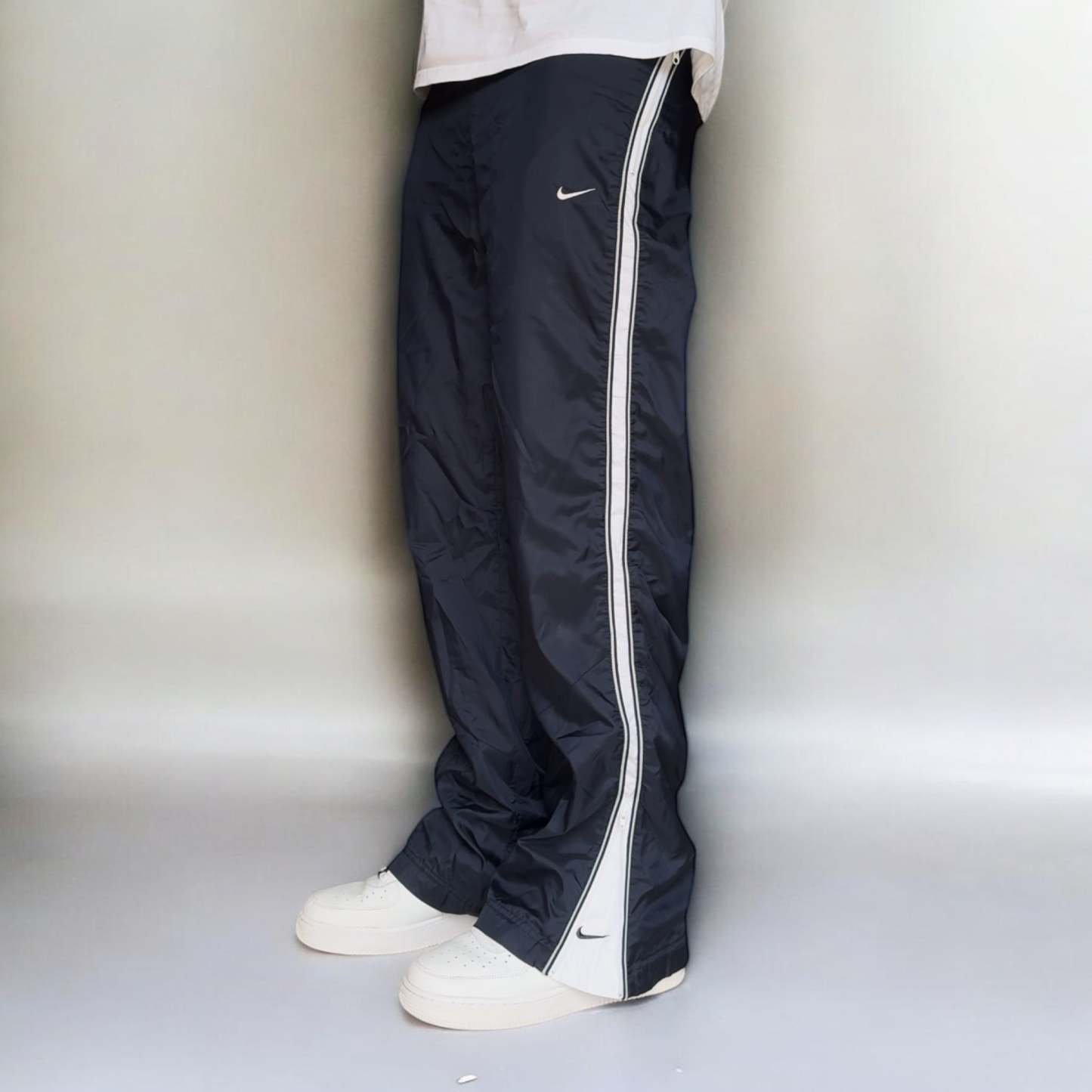 SUPER RARE 00s Trackpants Navy-Kikonat