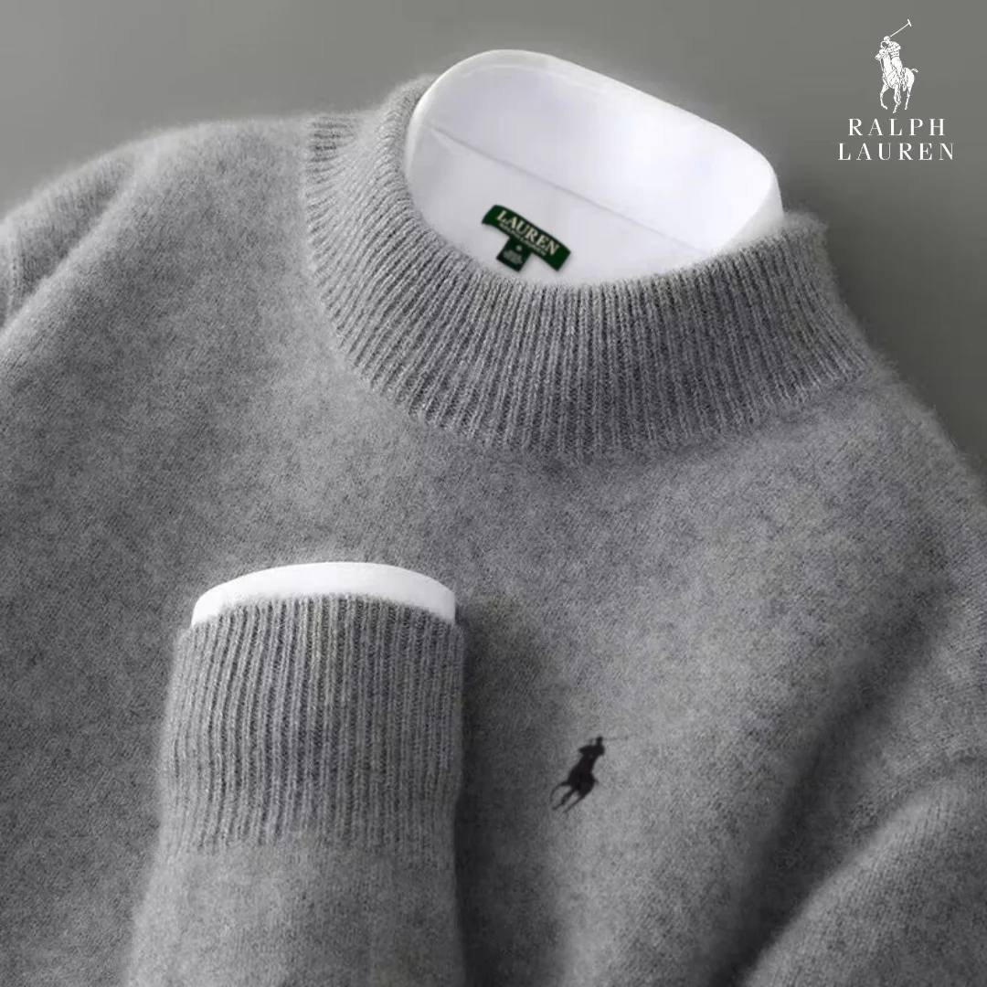 Cashmere Long Sleeve Sweater-Kikonat