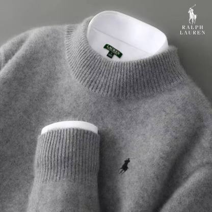 Cashmere Long Sleeve Sweater-Kikonat