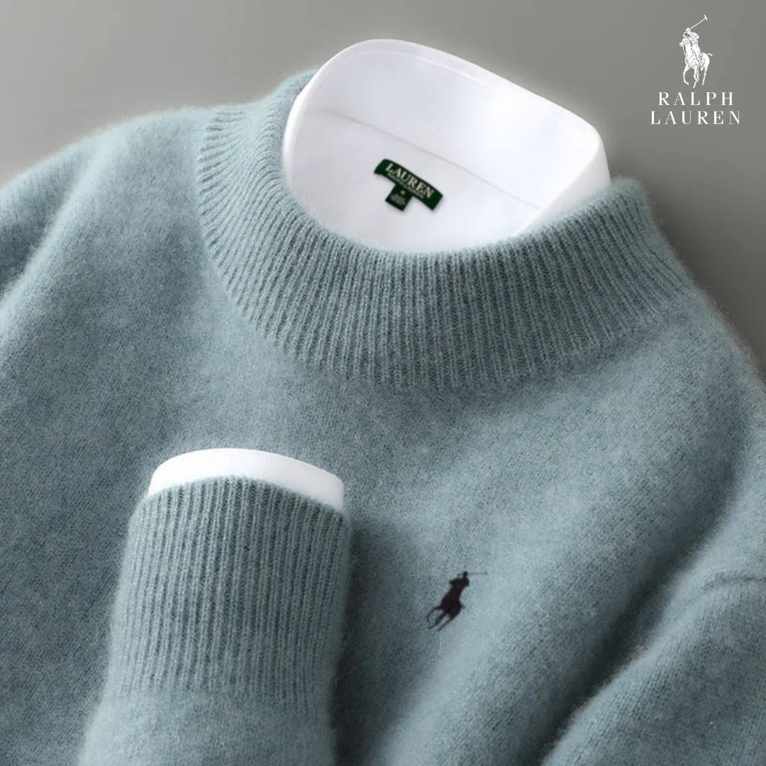 Cashmere Long Sleeve Sweater-Kikonat