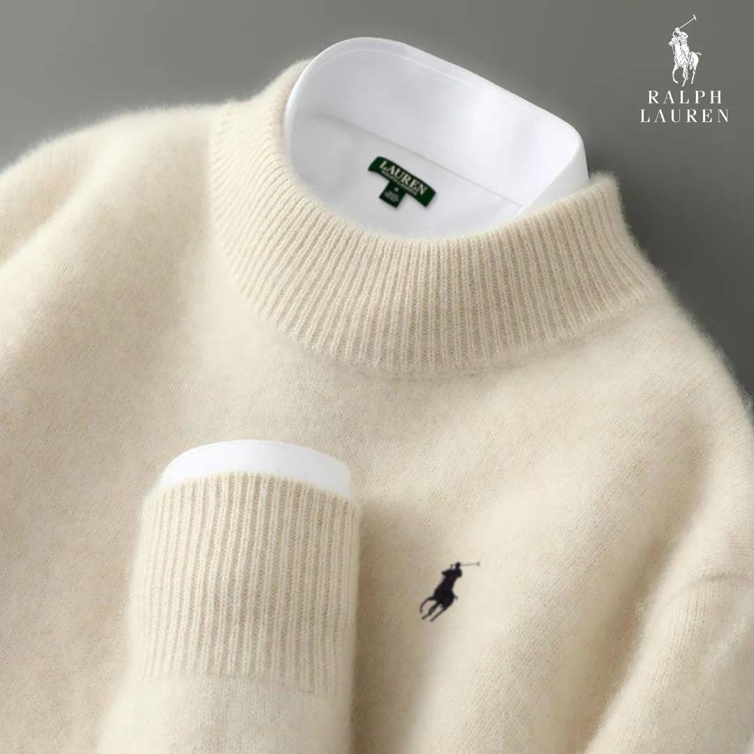 Cashmere Long Sleeve Sweater-Kikonat