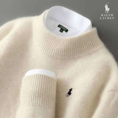 Cashmere Long Sleeve Sweater-Kikonat