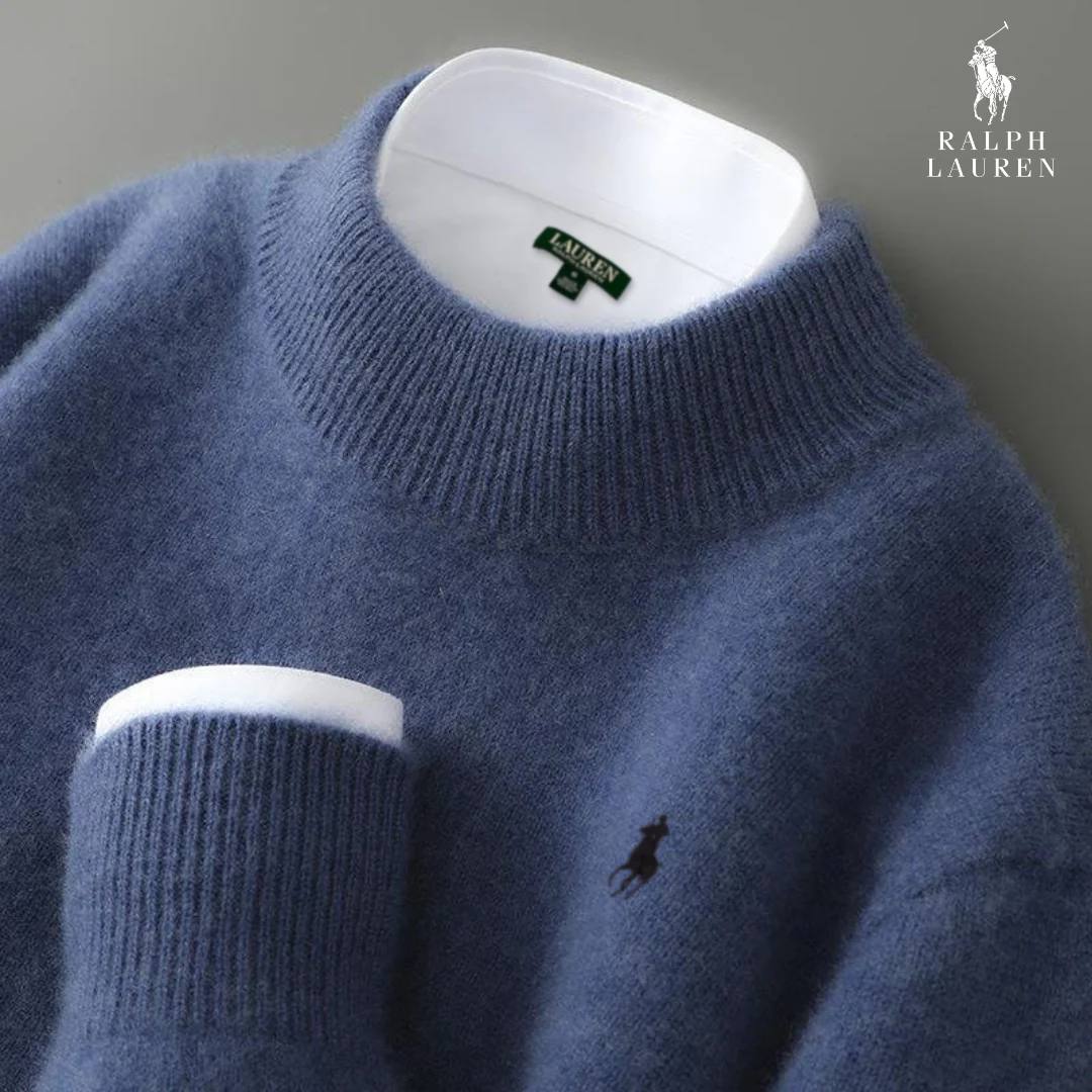 Cashmere Long Sleeve Sweater-Kikonat