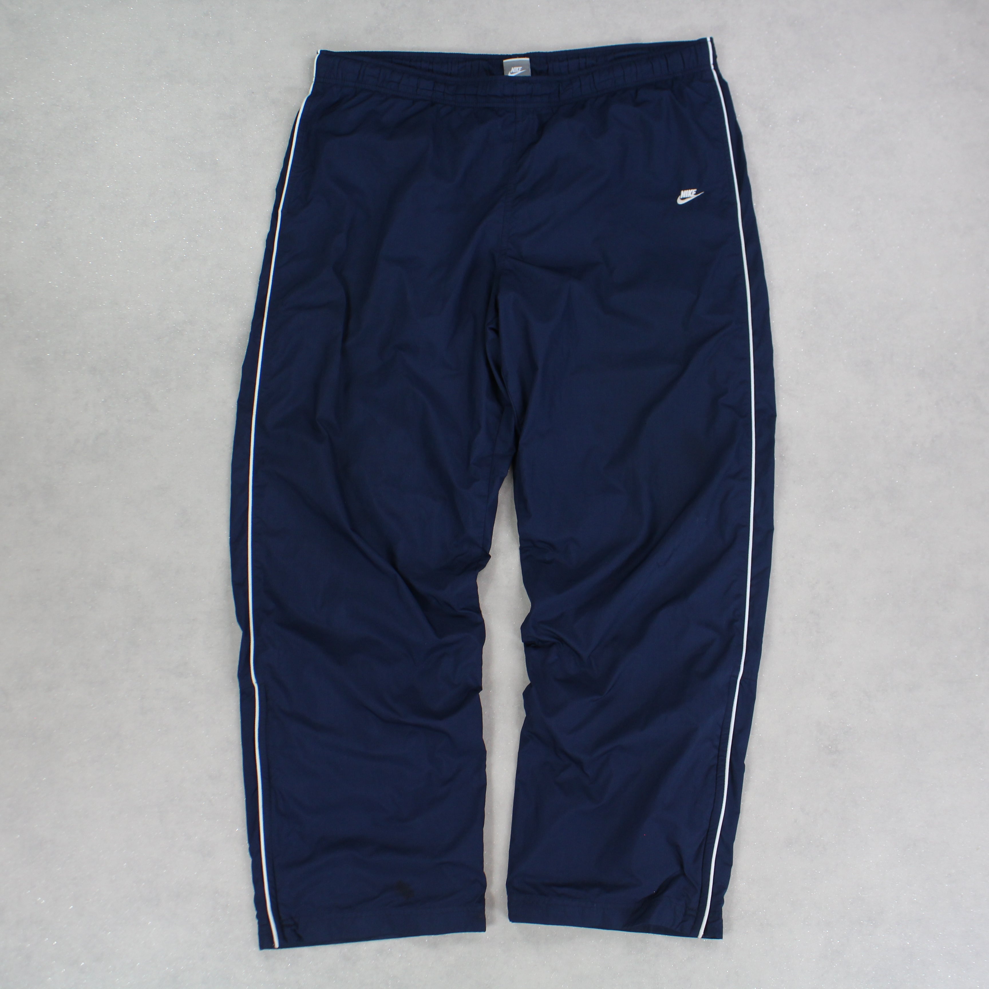 RARE 2000s Baggy Trackpants Navy-Kikonat