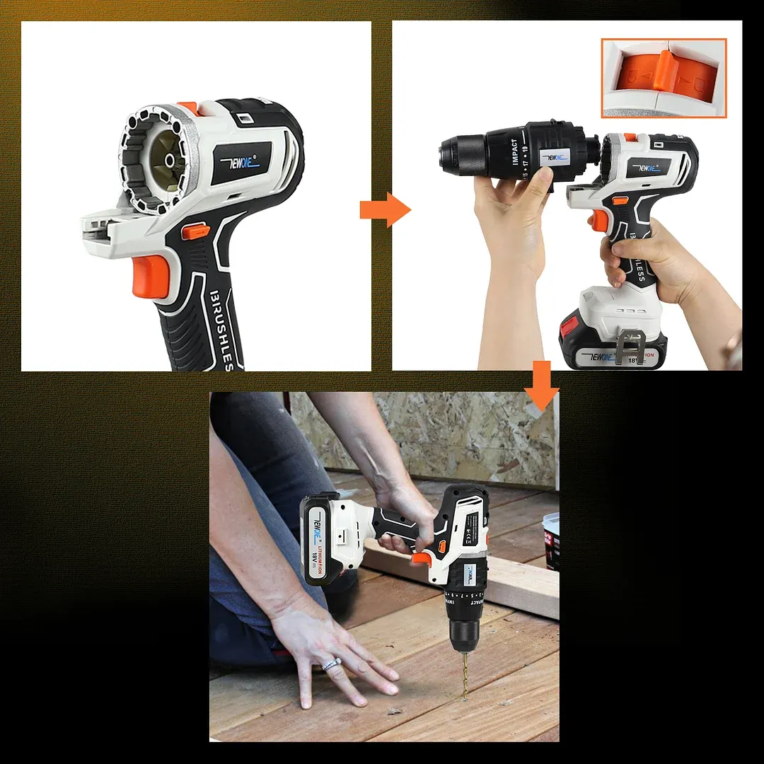 ❤️clear stock sales 💥Best Selling Multifunctional Electric Drill Tool Box in 2023-Kikonat