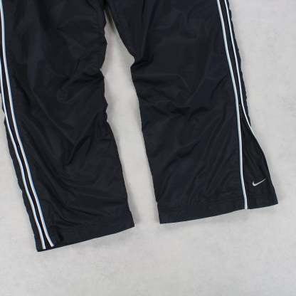 SUPER RARE 2000s Trackpants Black-Kikonat