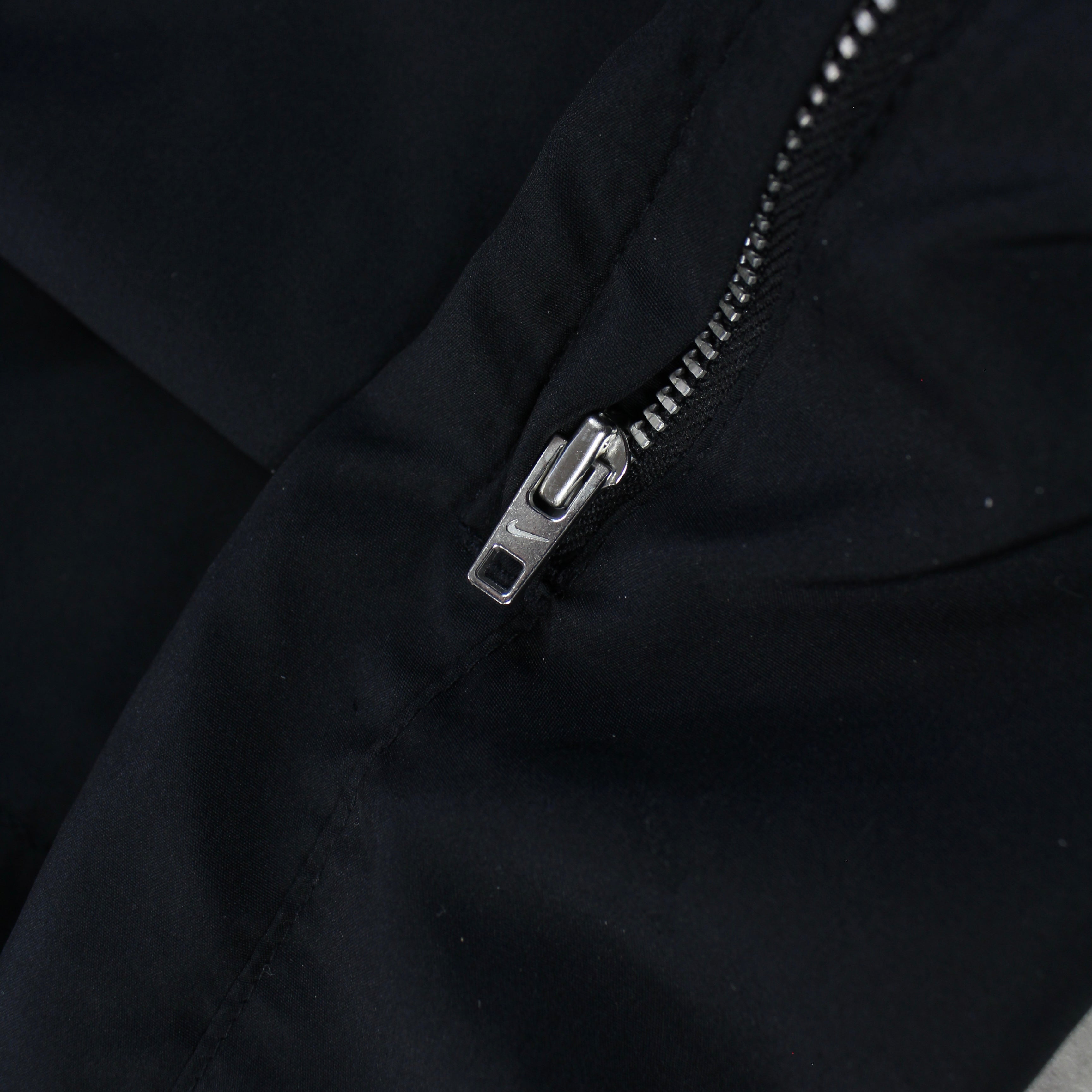 RARE 00s Baggy Trackpants Black-Kikonat