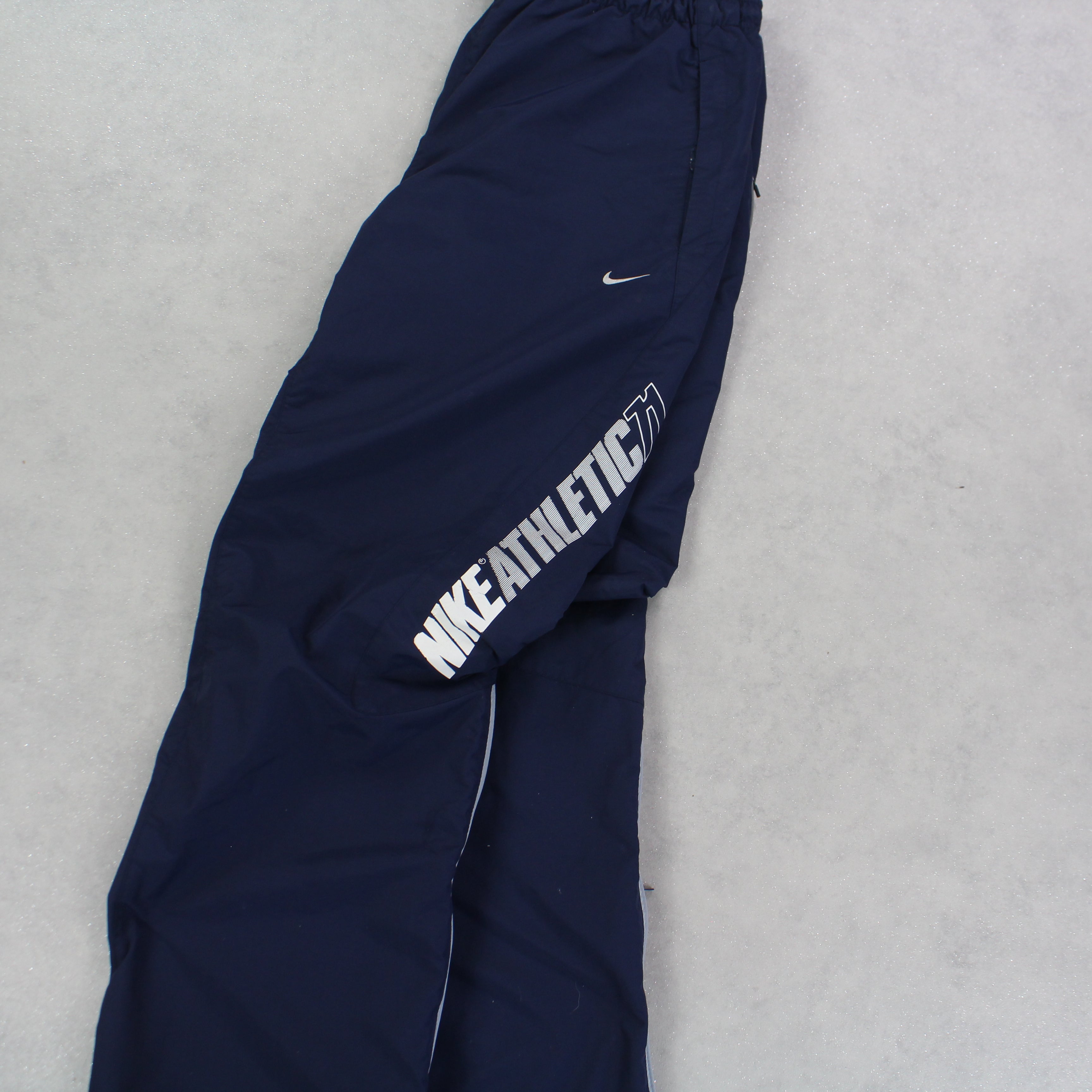 RARE 2000s Baggy Trackpants Navy-Kikonat