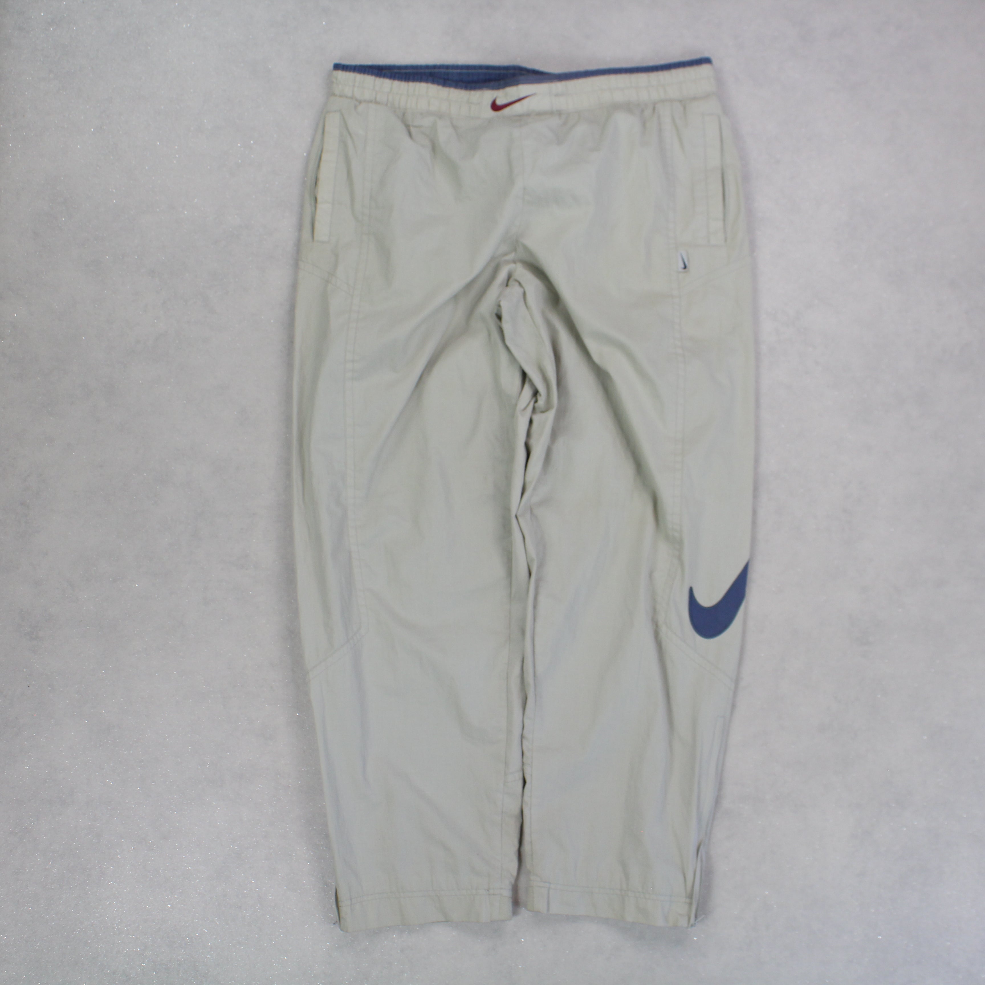 RARE 90s Trackpants Cream-Kikonat