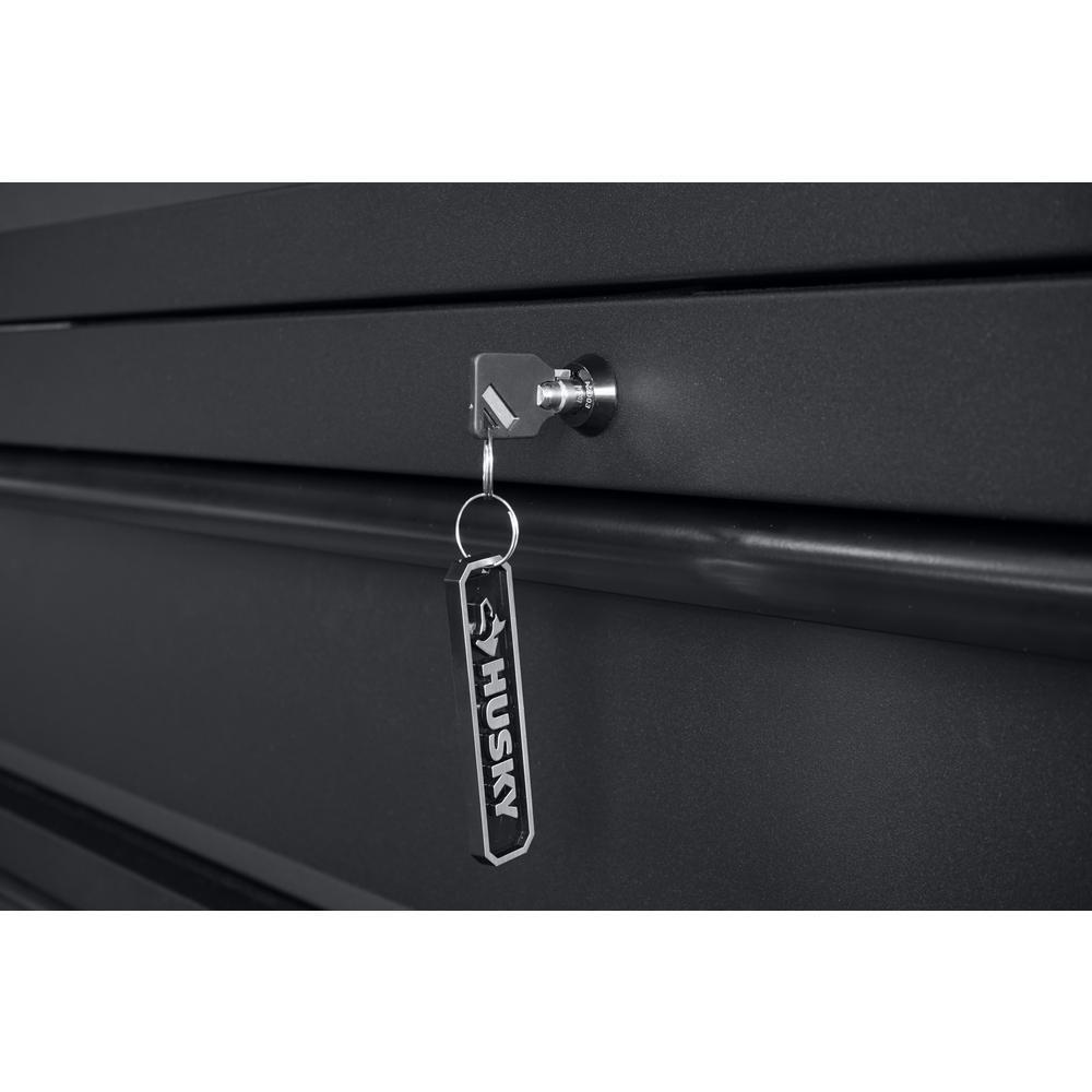 80 in. W 10-Drawer, Deep Combination Tool Chest and Rolling Cabinet Set in Matte Black (3-Piece)-Kikonat