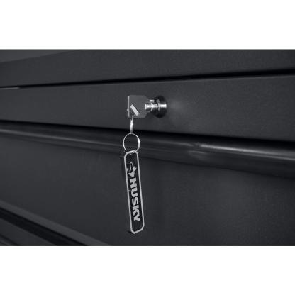 80 in. W 10-Drawer, Deep Combination Tool Chest and Rolling Cabinet Set in Matte Black (3-Piece)-Kikonat