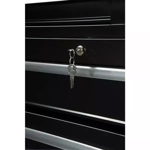 41 IN. 10-DRAWER ROLLER CABINET TOOL CHEST IN BLACK-Kikonat
