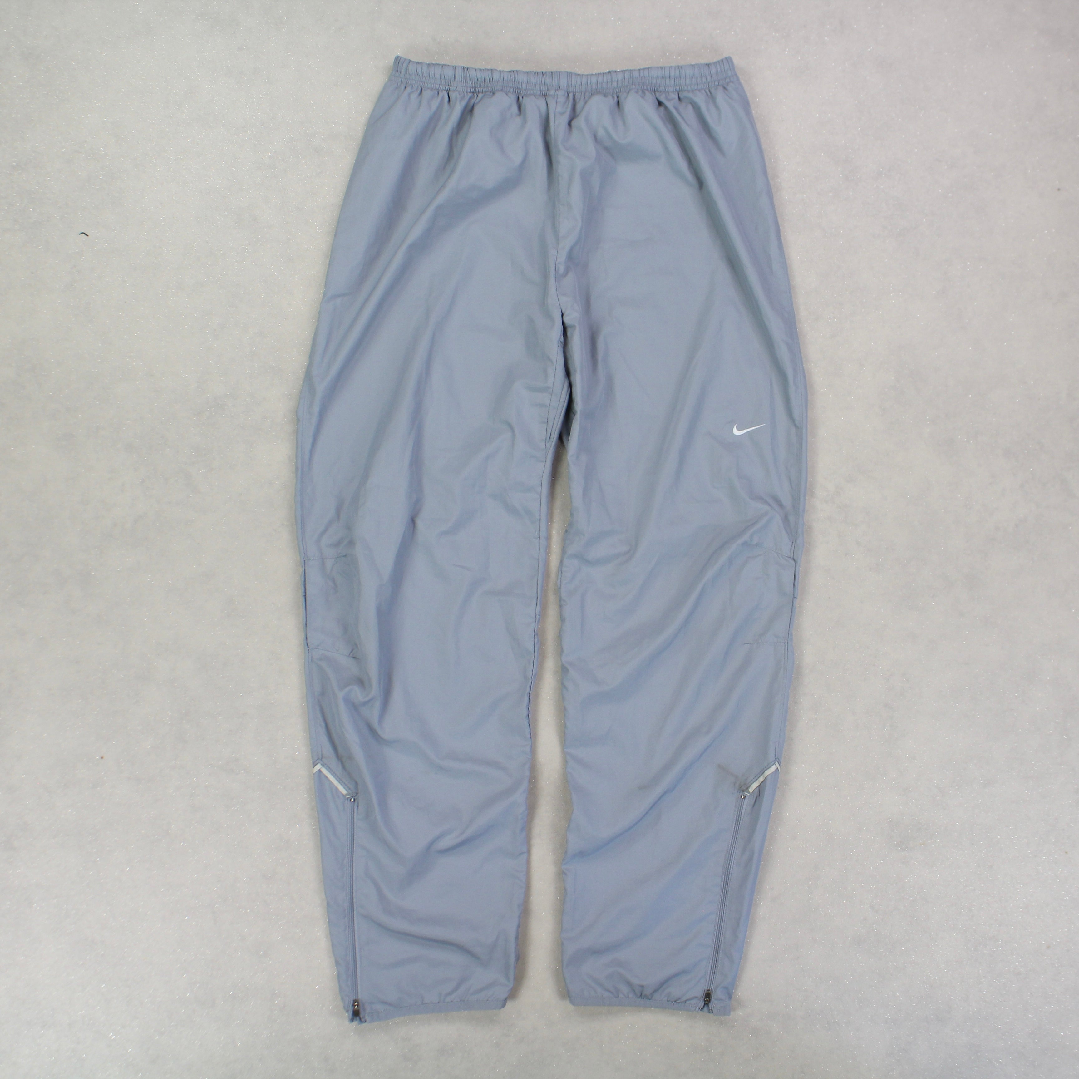 RARE 2000s Baggy Trackpants Grey-Kikonat
