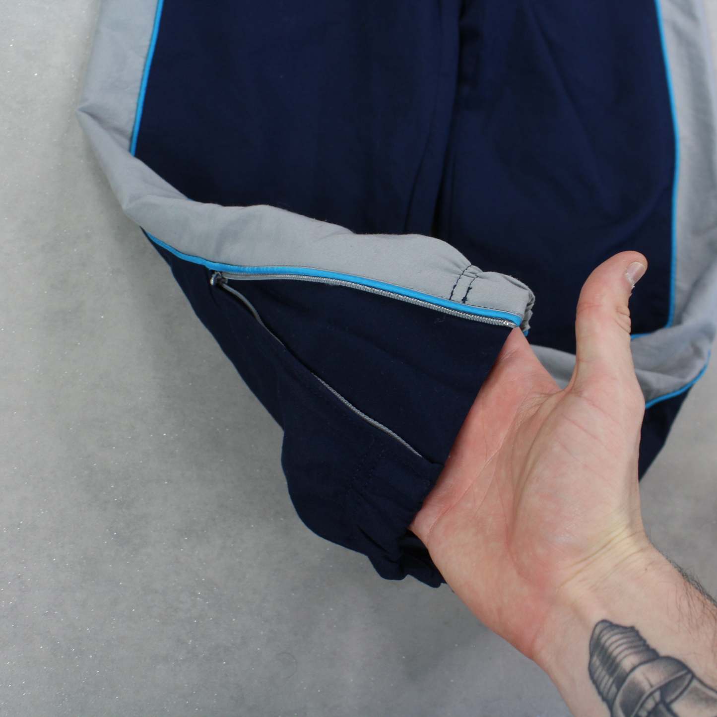 RARE Vintage Trackpants Navy-Kikonat
