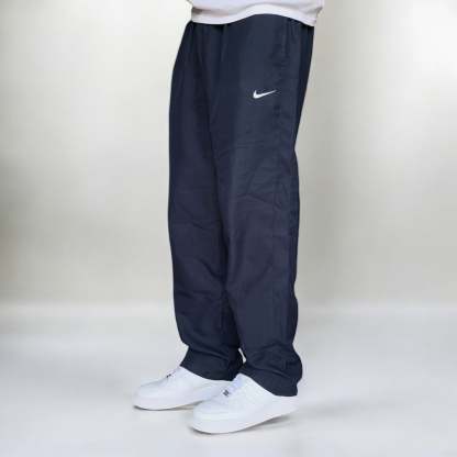 2000s Baggy Trackpants Navy-Kikonat