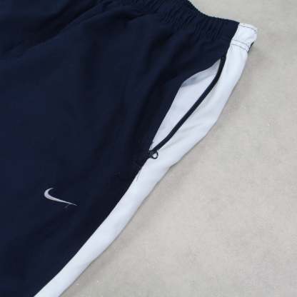 RARE 2000s Baggy Trackpants Navy-Kikonat
