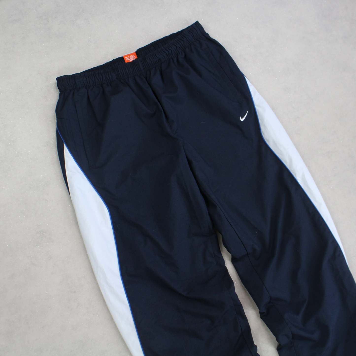 RARE 2000s Baggy Trackpants Navy-Kikonat
