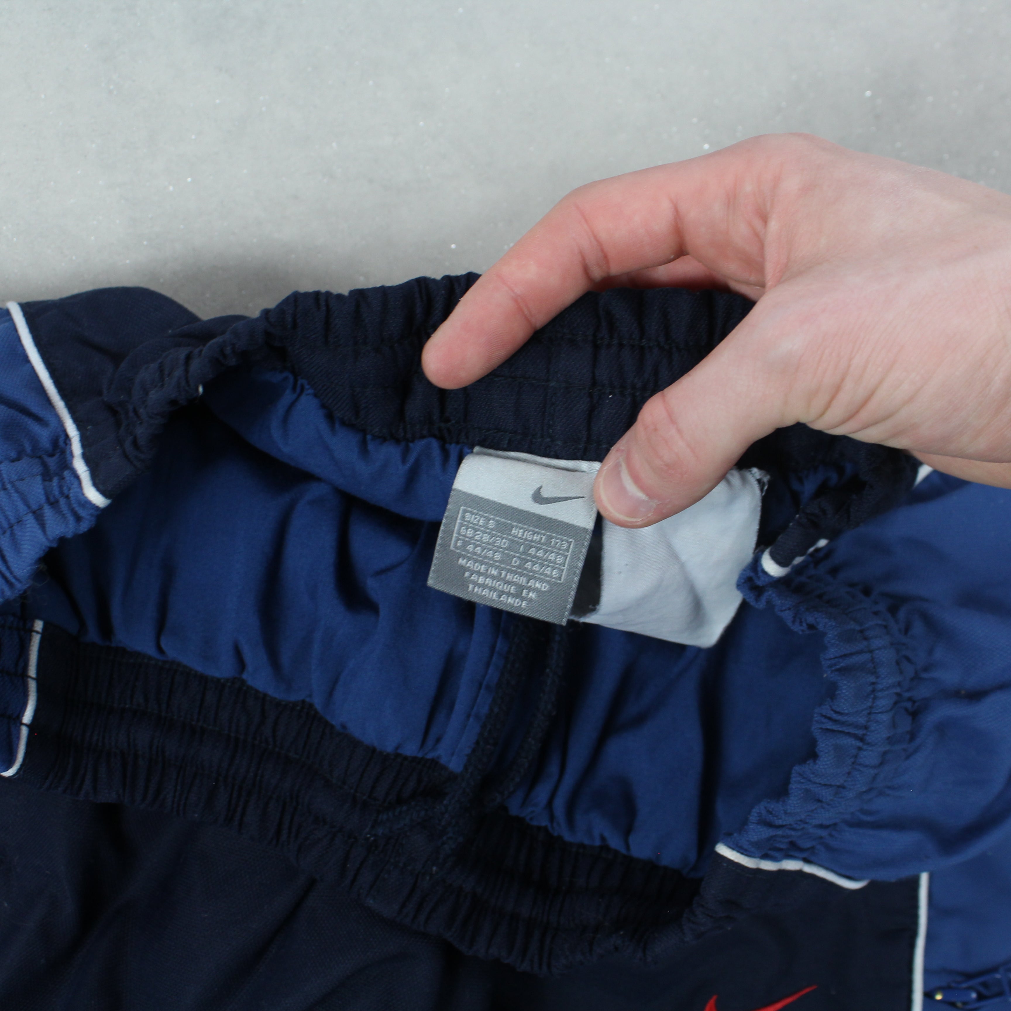 SUPER RARE 2000s Trackpants Navy-Kikonat