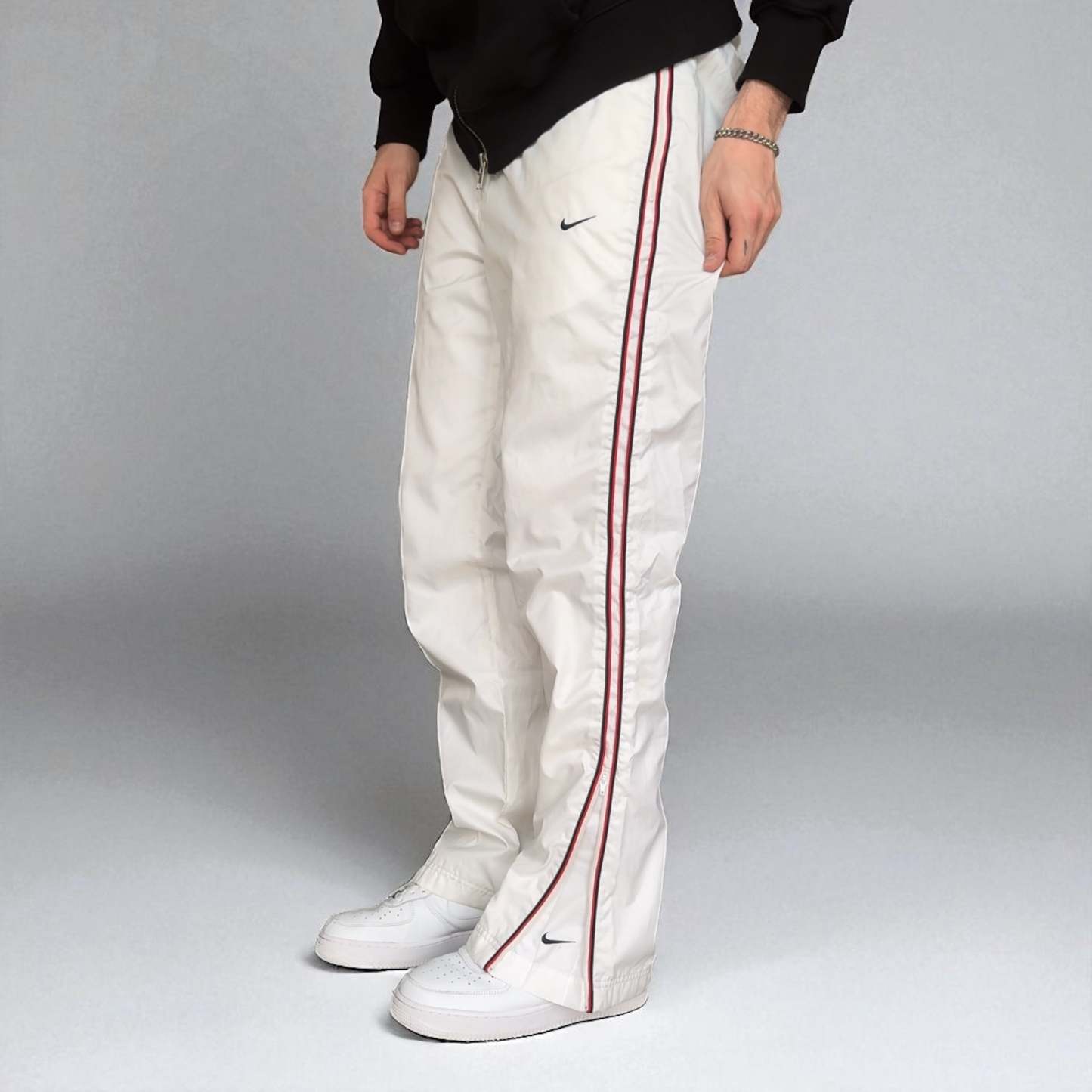 SUPER RARE 2000s Trackpants White-Kikonat