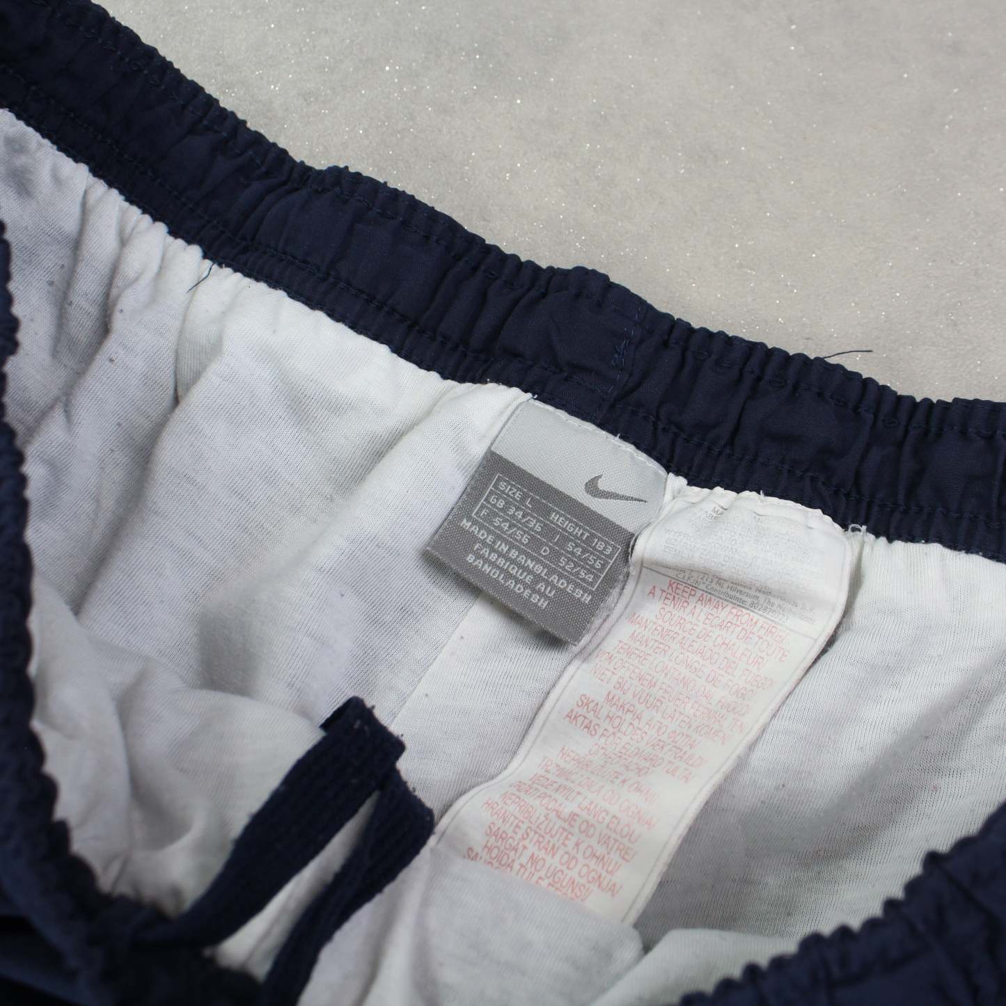 RARE 2000s Trackpants Navy-Kikonat